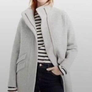 J Crew Cocoon Wool Coat Size 10